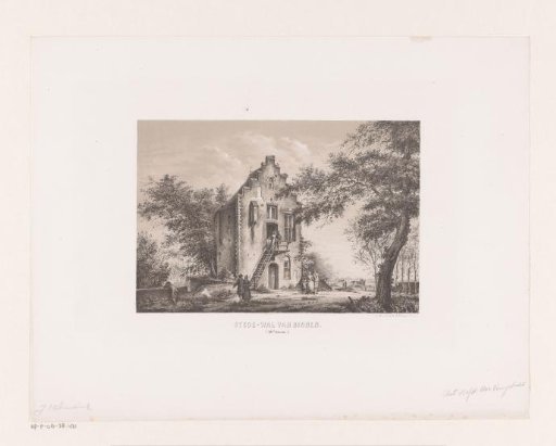 House on the city wall