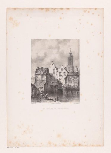 View of the Singel in Amersfoort