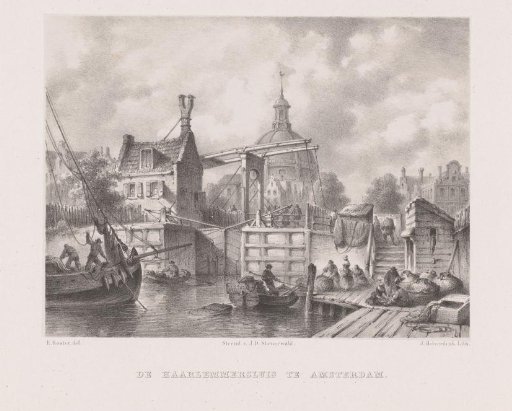 Haarlemmersluis in Amsterdam