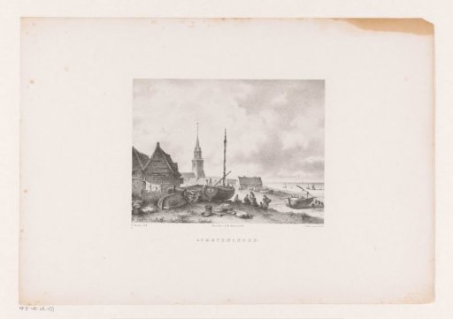 View of the beach of Scheveningen