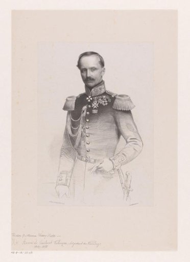 Portrait of Théodore Guillaume Thierry Victor de Constant Rebecque