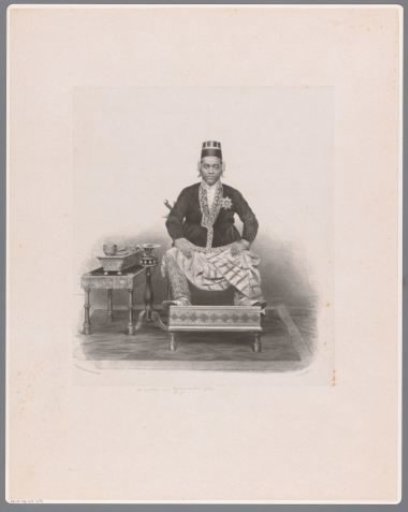 Portrait of Hamengkubuwono VI, Sultan of Yogyakarta