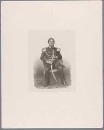 Portrait of Hamengkubuwono VI, the Sultan of Yogyakarta