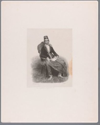 Portrait of Ngabehie, Prince of Yogyakarta