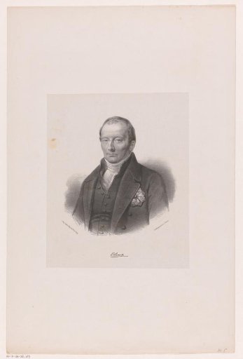 Portrait of Cornelis Theodorus Elout