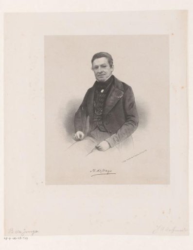 Portrait of Bonifacius de Jonge