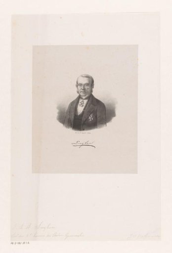 Portrait of Johannes Lambertus Antonius Luyben