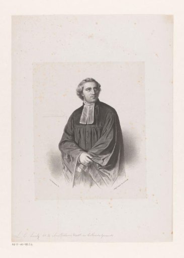 Portrait of Ludwig Carl Lentz