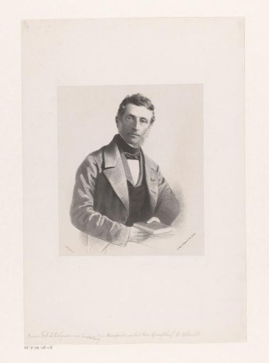Portrait of Frederik August Alexander Carel van Lijnden van Sandenburg