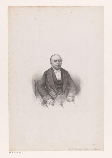Portrait of engineer J. H. Docters van Leeuwen