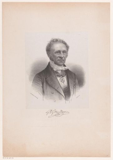 Portrait of Guillaume Adrien Gérard van Maanen