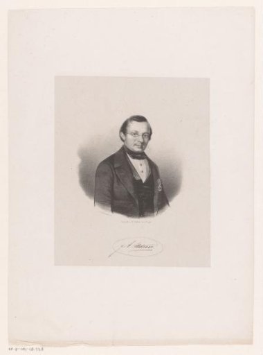 Portrait of Jacobus Arnoldus Mutsaers
