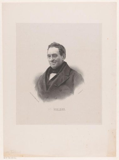 Portrait of Hendrik Tollens