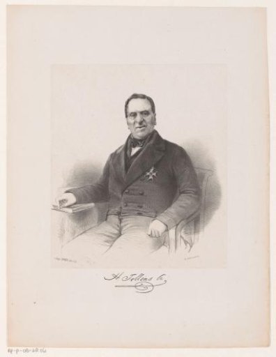 Portrait of Hendrik Tollens