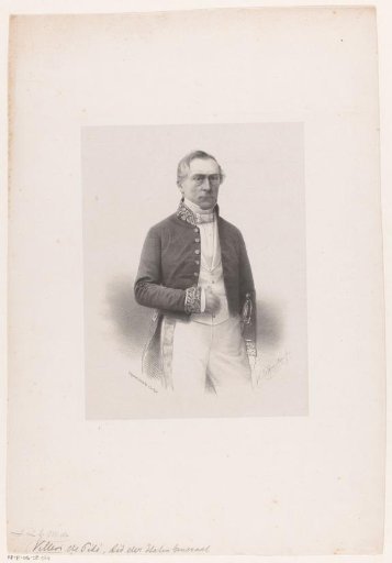 Portrait of Louis Libert Guillaume Marie de Villers de Pité