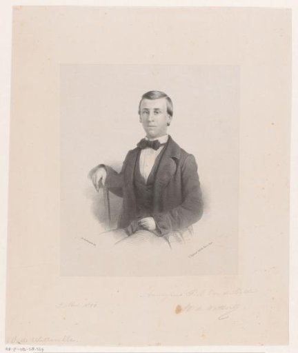 Portrait of Fr. Vict. Ant. de Watteville