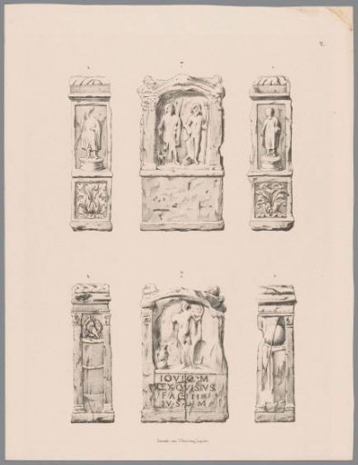 Two Roman altars, pl. V