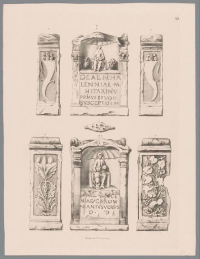Two Nehalennia altars, pl. XIII