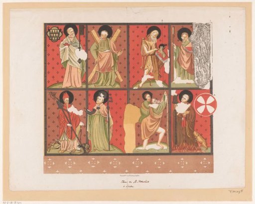 Paintings from the choir of the Pieterskerk in Leiden