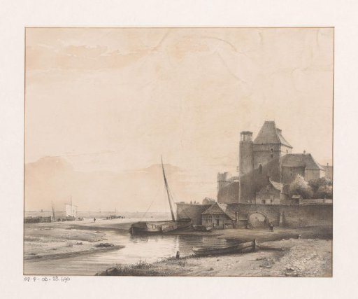 Castle on a river