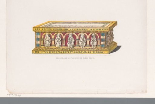Portable altar from the 11th century