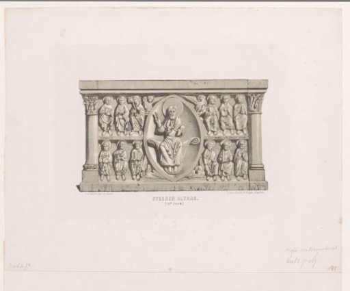 Stone altar, 12th century