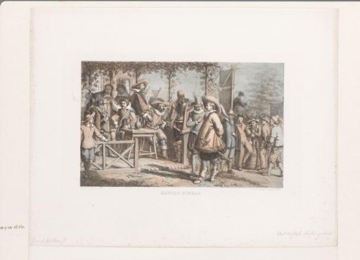 Nobles at a Village Festival