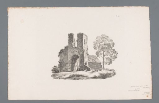 Ruin with farmhouse
