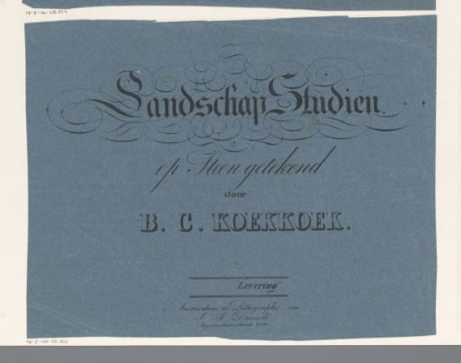Cover for Landscape Studies