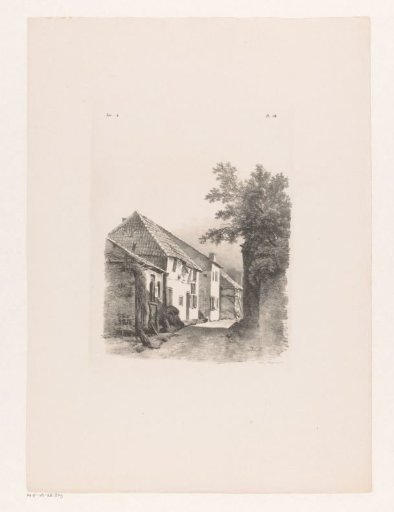 Farm by a road