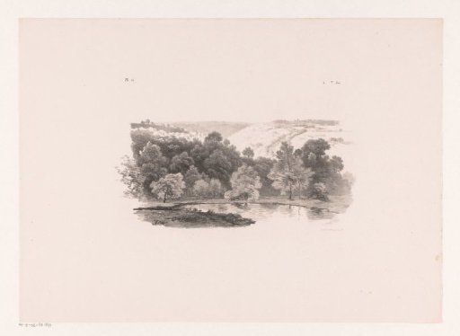 View over a Hilly Landscape