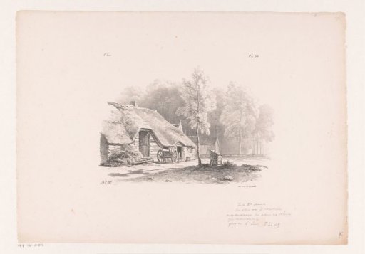 Farmhouse with Cart