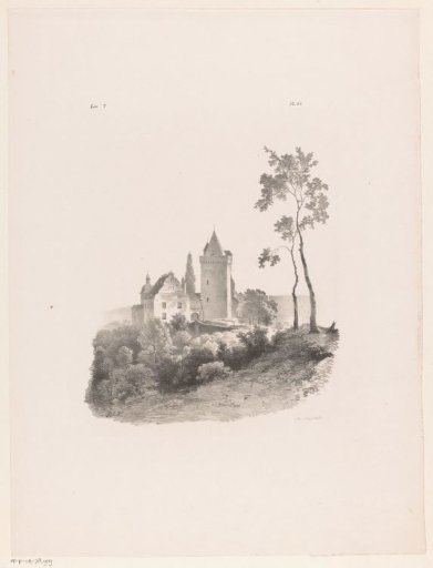 Castle in a landscape