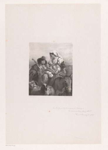 Shepherd Family Returning Home from the Vicinity of Rome