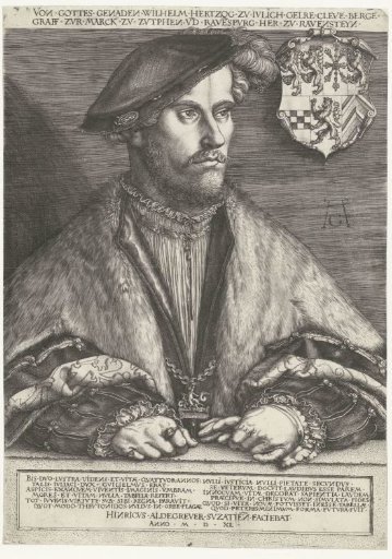 Portrait of William II, Duke of Guelders, Cleves, Jülich and Berg
