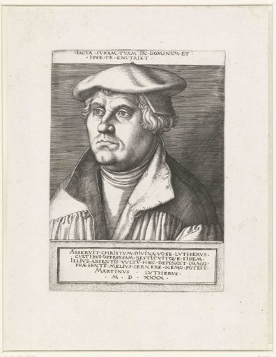 Portrait of Martin Luther