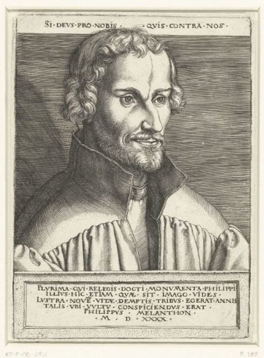 Portrait of Philipp Melanchthon