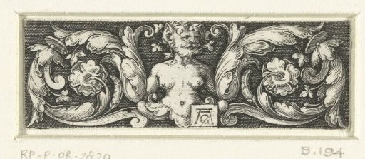 Frieze with a satyr