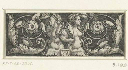 Frieze with Two Women in the Center
