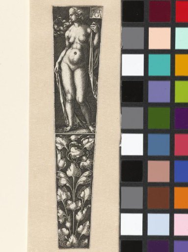 Ornament with a Naked Woman
