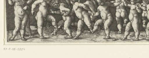 Frieze with dancing children