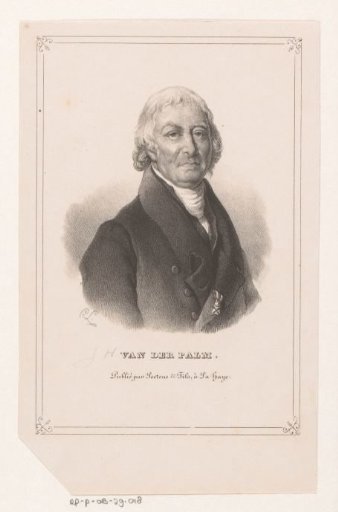 Portrait of Johannes Henricus van der Palm