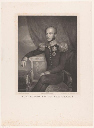 Portrait of Willem II, King of the Netherlands