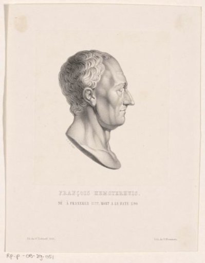 Portrait of François Hemsterhuis