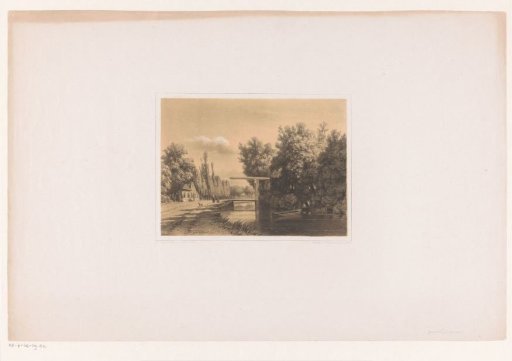 Ditch, bridge and farmstead