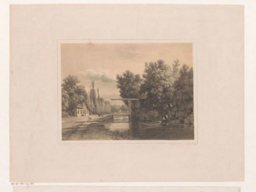 Ditch, bridge and farmstead