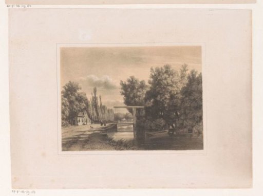 Ditch, bridge and farmstead