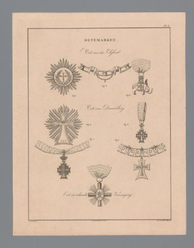 Orders of chivalry from Denmark