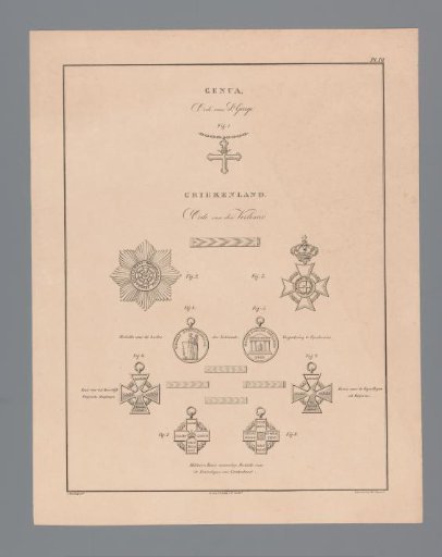 Orders of chivalry from Genoa and Greece
