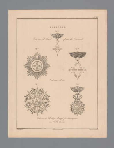 Orders of chivalry from Portugal